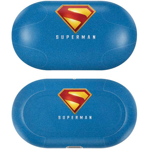 Superman 2025 Classic Superman Shield Emblem Galaxy Buds Plus Skin